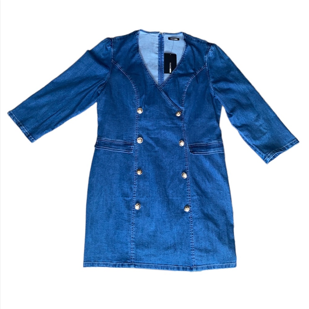 Fashion Nova denim mini dress